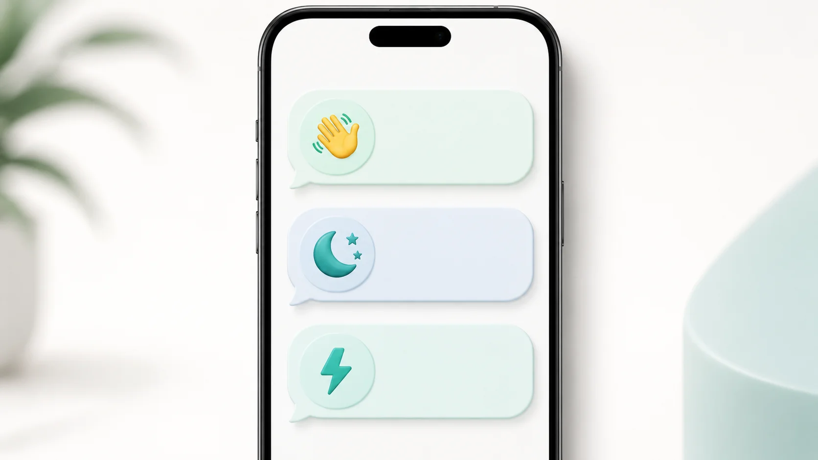 Las tres respuestas automáticas gratis de WhatsApp Business: bienvenida, ausencia y respuestas rápidas.