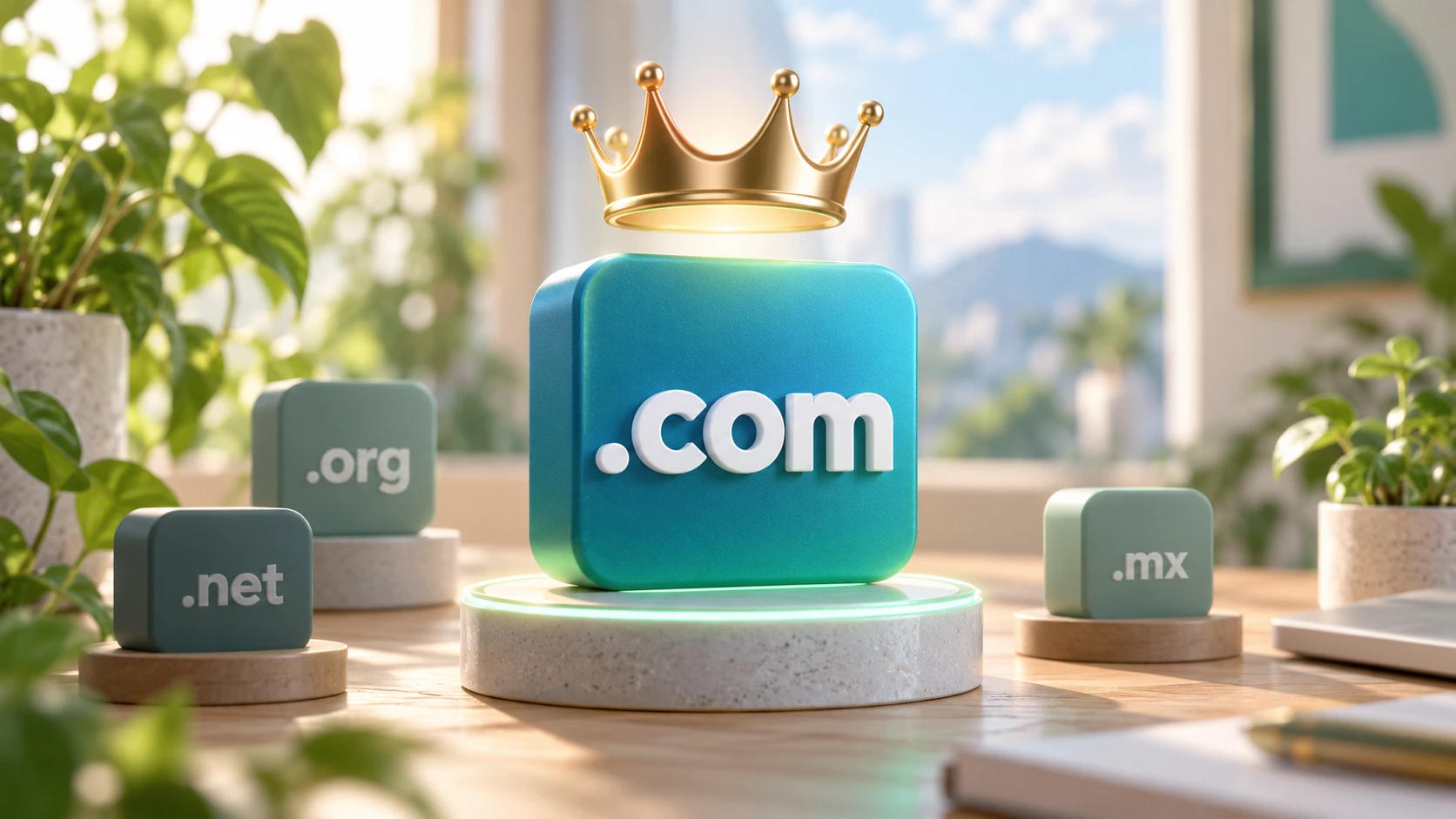 El .com domina internet frente a las demás extensiones